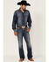 Cody James Core Men's Yuma Medium Wash Stretch Performance Slim Bootcut Jeans , Blue, hi-res