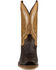 Dan Post Men's Exotic Snake Skin Western Boots - Square Toe, Brown, hi-res