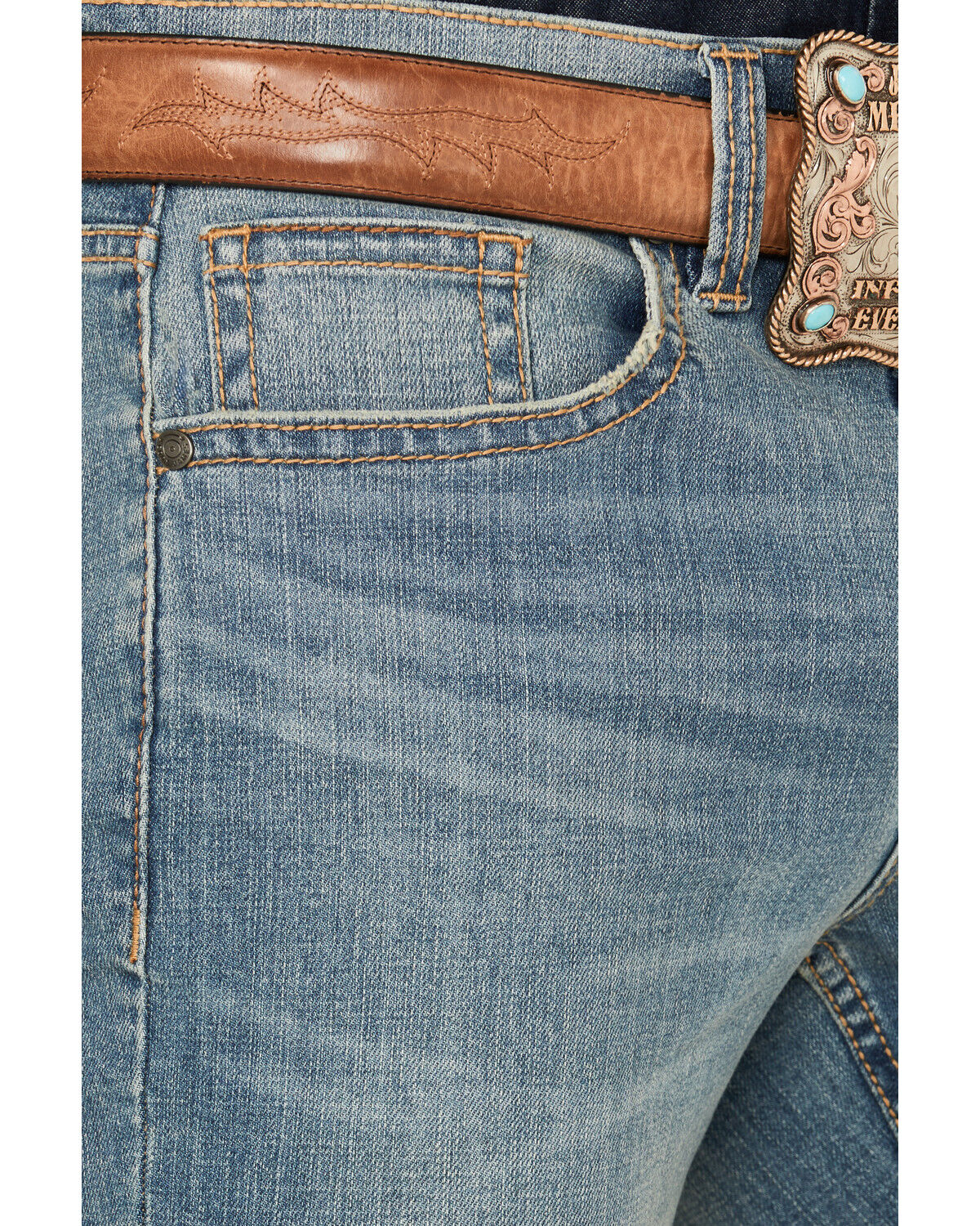 Image #2 - Cody James Men's Bandit Wash Jackson Slim Straight Stretch Denim Jeans, Medium Wash, hi-res