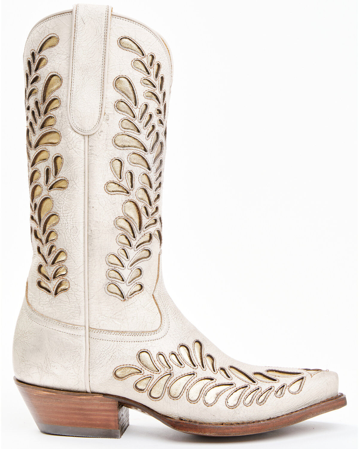 Image #2 - Caborca Silver by Liberty Black Women's Ely Inlay Western Boots - Snip Toe, , hi-res
