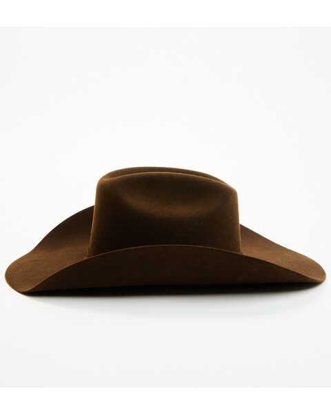 Image #3 - Serratelli Abilene 20X Felt Cowboy Hat , Chocolate, hi-res