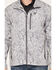 Image #3 - Ariat Men's Camo Print Logo Softshell Jacket, Grey, hi-res