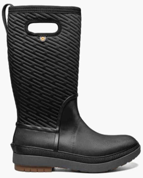 Bogs Women's Crandall II Tall Winter Boots - Soft Toe, Black, hi-res