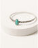Image #2 - Shyanne Women's 4-piece Silver Turquoise & Peach Moonstone Bangle Bracelet Set, Silver, hi-res