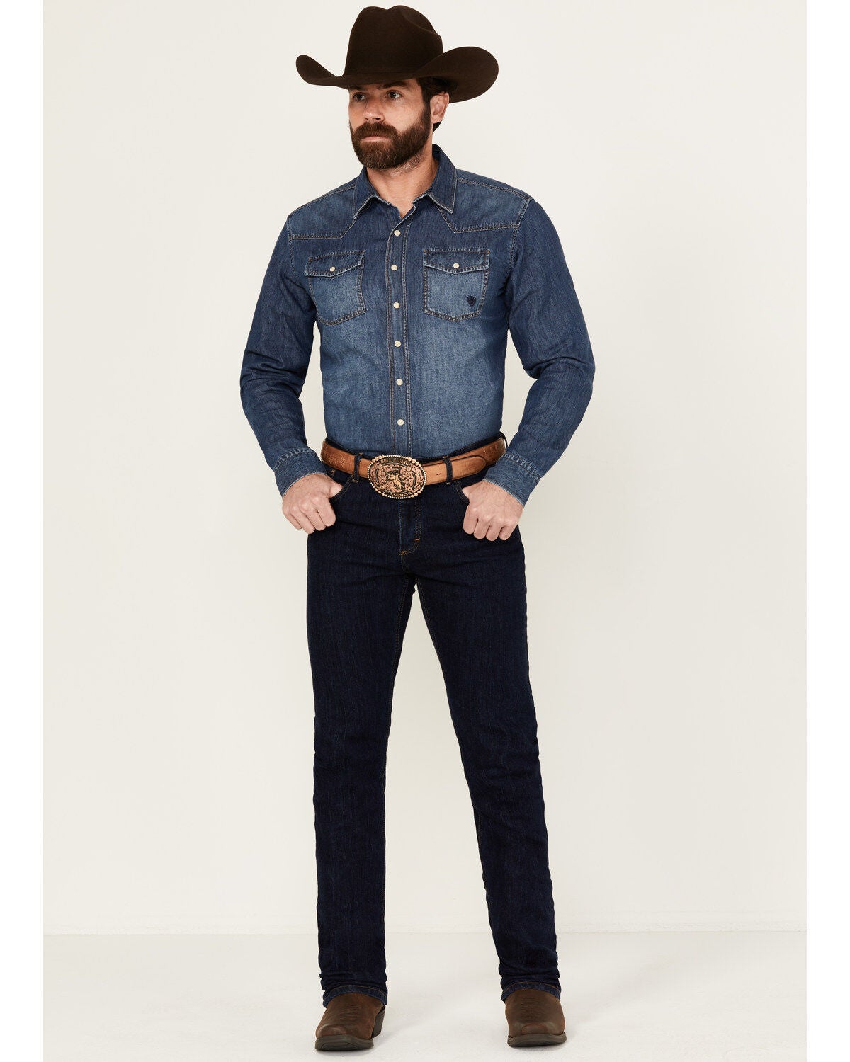 Kimes Ranch Men's Wayne Stretch Slim Straight Jeans, Indigo, hi-res