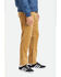 Brixton Men's Khaki Choice Chino Stretch Straight Pant, Beige/khaki, hi-res