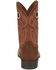 Image #5 - Justin Men's Bowline Western Boots - Broad Square Toe, Brown, hi-res