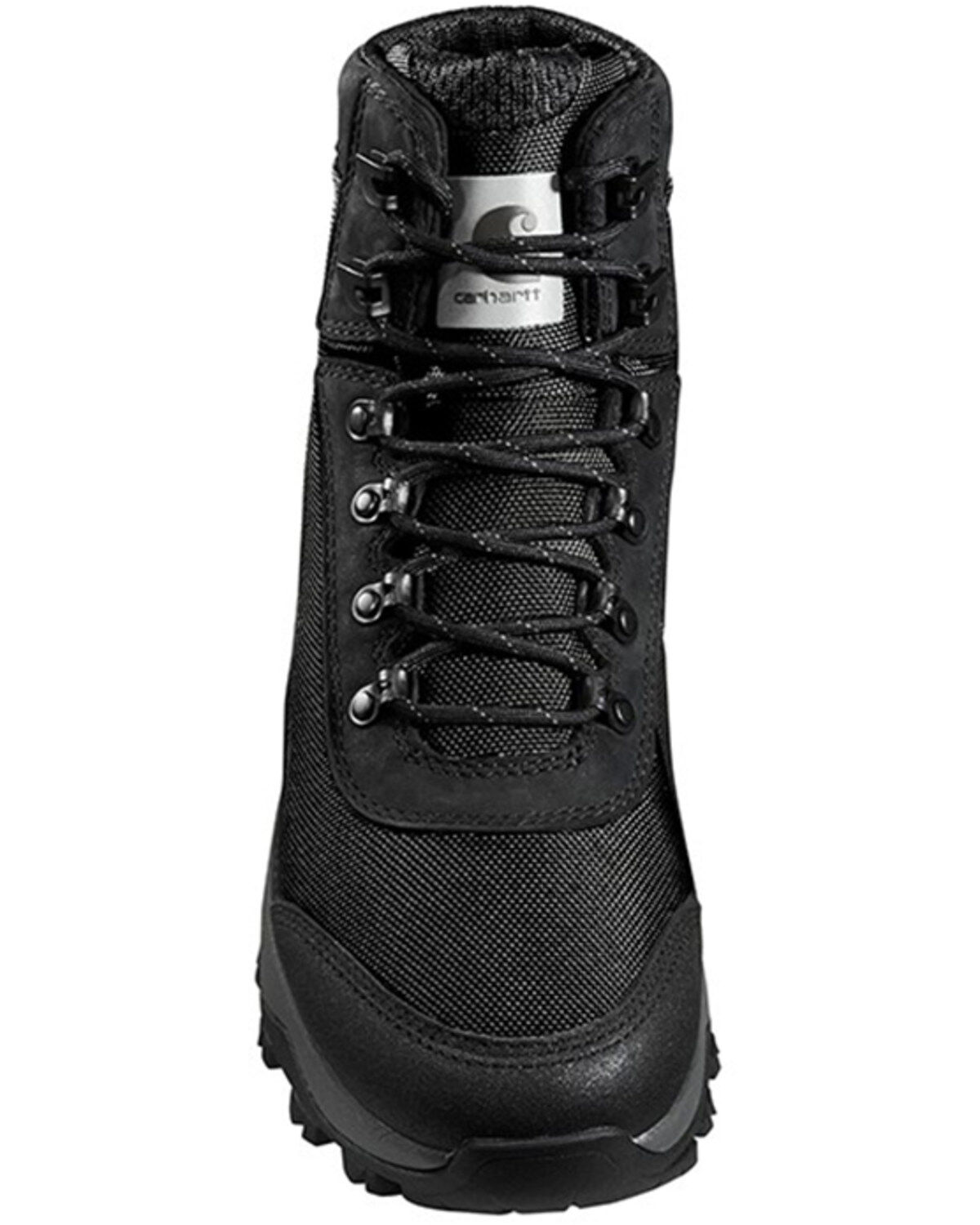 Image #3 - Carhartt Men's Outdoor Black 6" Lace-Up Hiker Work Boot, Black, hi-res