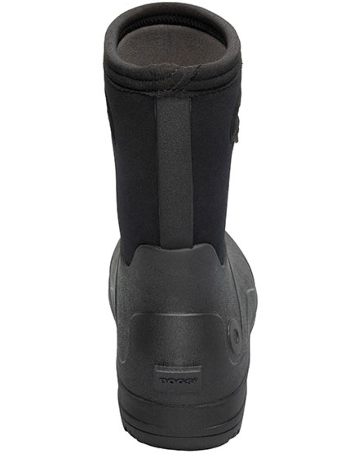 Image #5 - Bogs Boys' York Seamless Rubber Boots, Black, hi-res