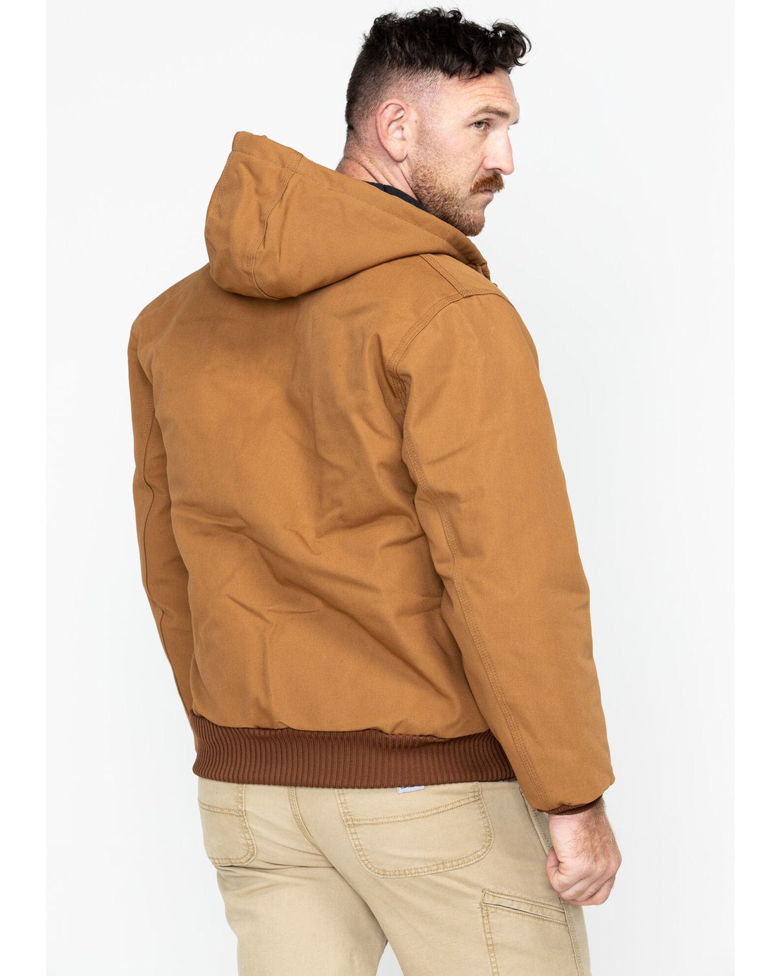 Carhartt Quilted Flannel Lined Duck Active Jacket Boot Barn