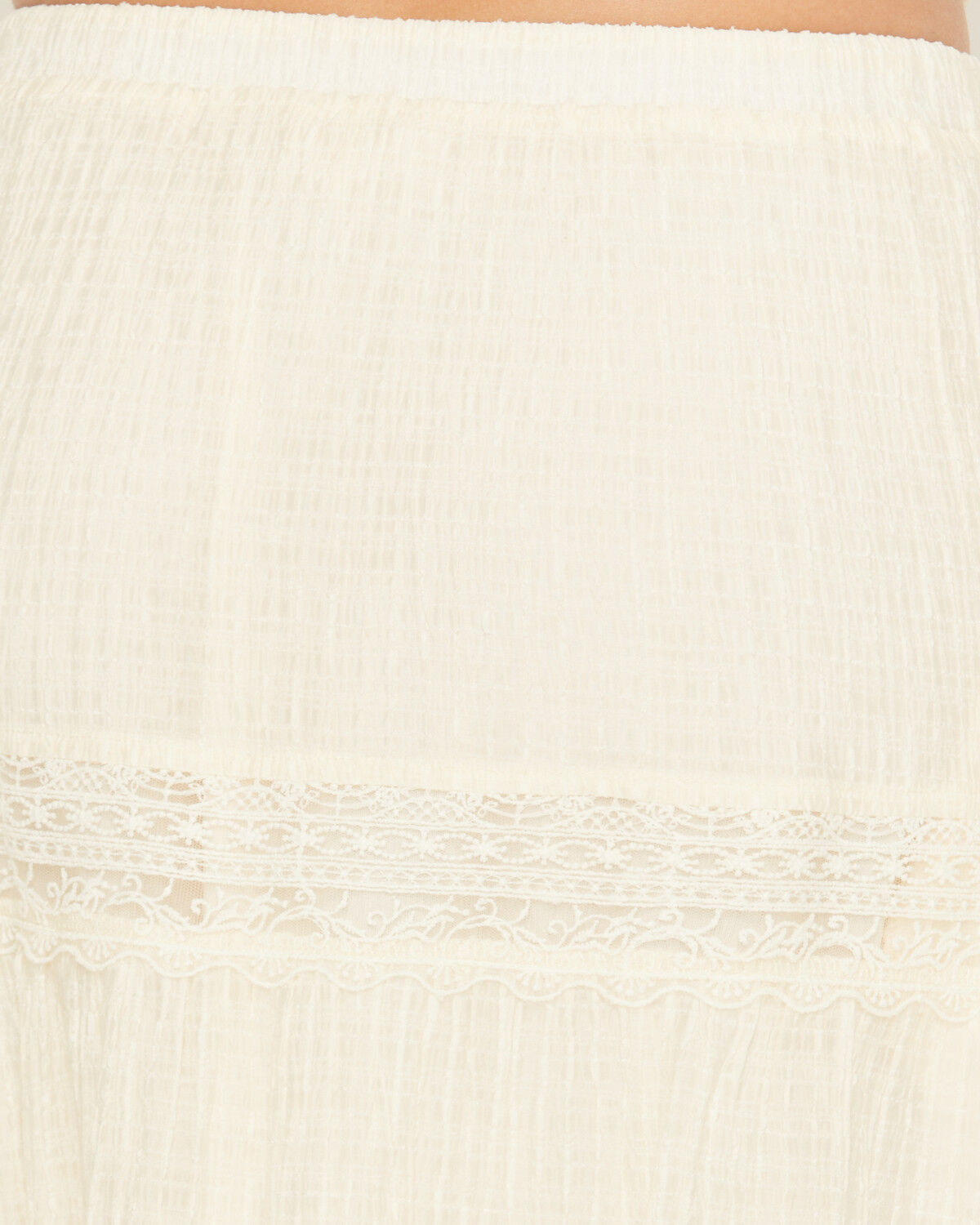 Product Name:  Listicle Women's Tiered Lace Midi Skirt