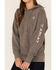Image #2 - Ariat Women's Boot Barn Exclusive Logo Hoodie, , hi-res