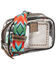 Image #4 - STS Ranchwear By Carroll Women's Clear Stadium Kair Crossbody Bag, Brown, hi-res