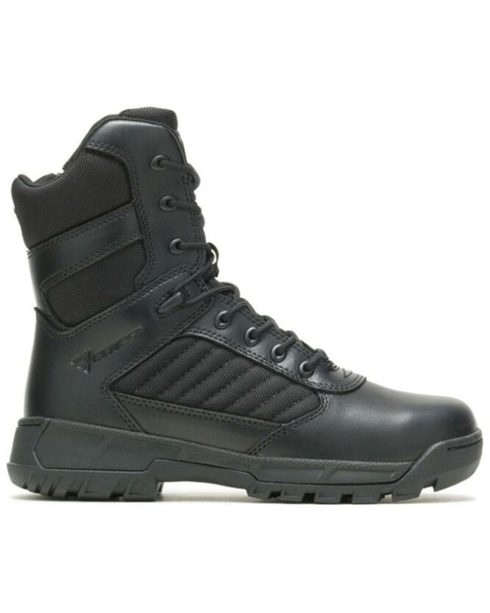 Bates Women s Tactical Sport 2 Tall Side Zip Lace Up Work Boots Round Toe Boot Barn