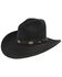 Bailey Men's Tombstone Black Western Hat, , hi-res