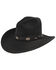 Image #1 - Bailey Men's Tombstone Black Western Hat, , hi-res