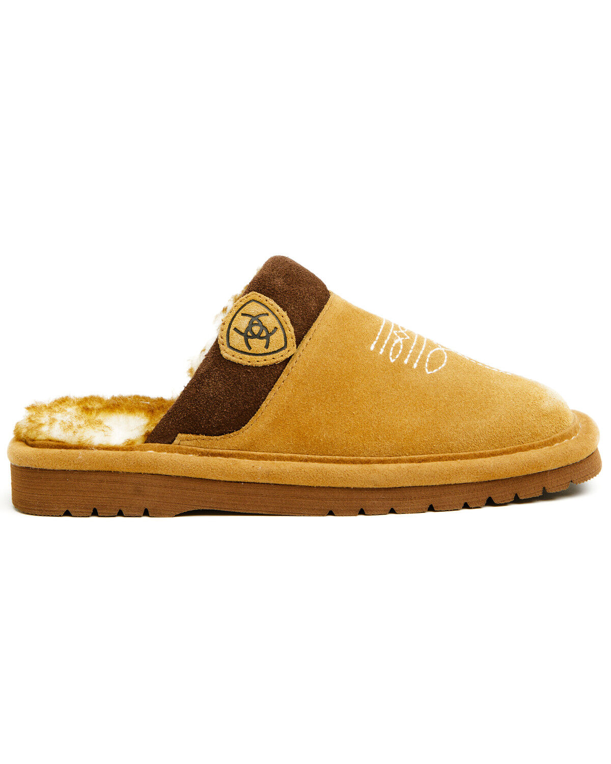 Image #2 - Ariat Boys' Silversmith Square Toe Slippers, Chestnut, hi-res