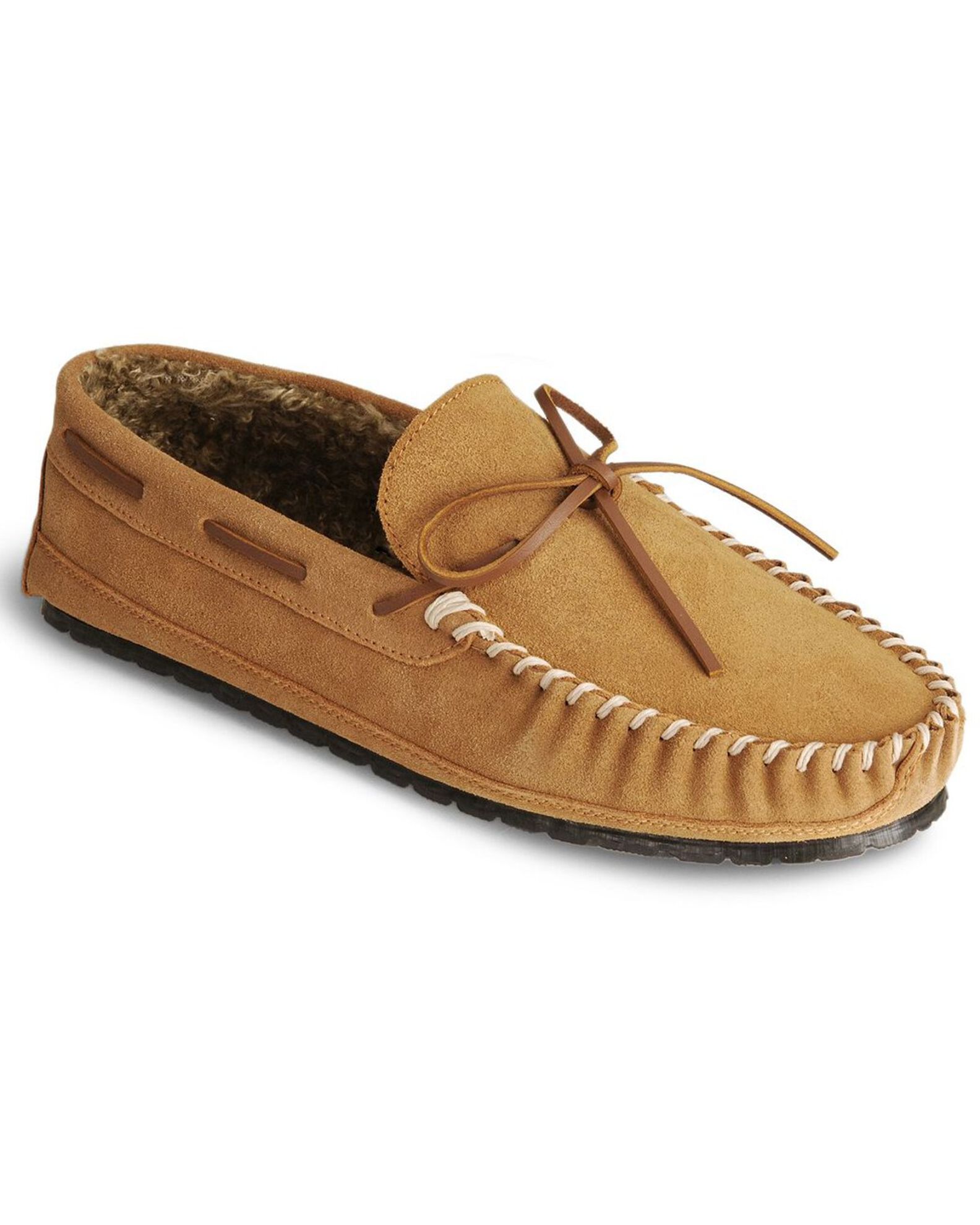 Minnetonka Men's Casey Slipper Moccasins - Moc Toe | Boot Barn