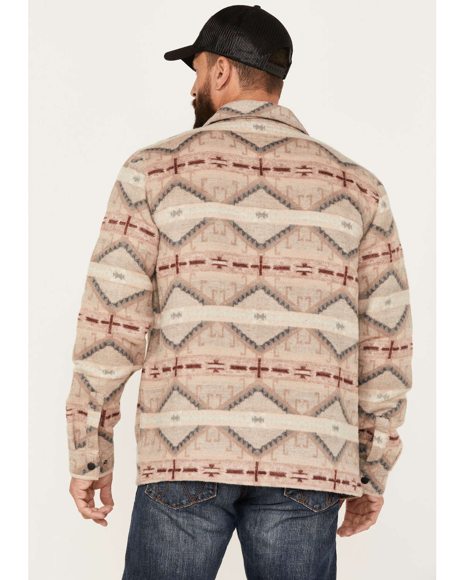 Product Name: Rock & Roll Denim Men's Southwestern Zip Jacket