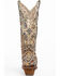 Image #5 - Corral Women's Taupe Inlay Western Boots - Snip Toe, Taupe, hi-res