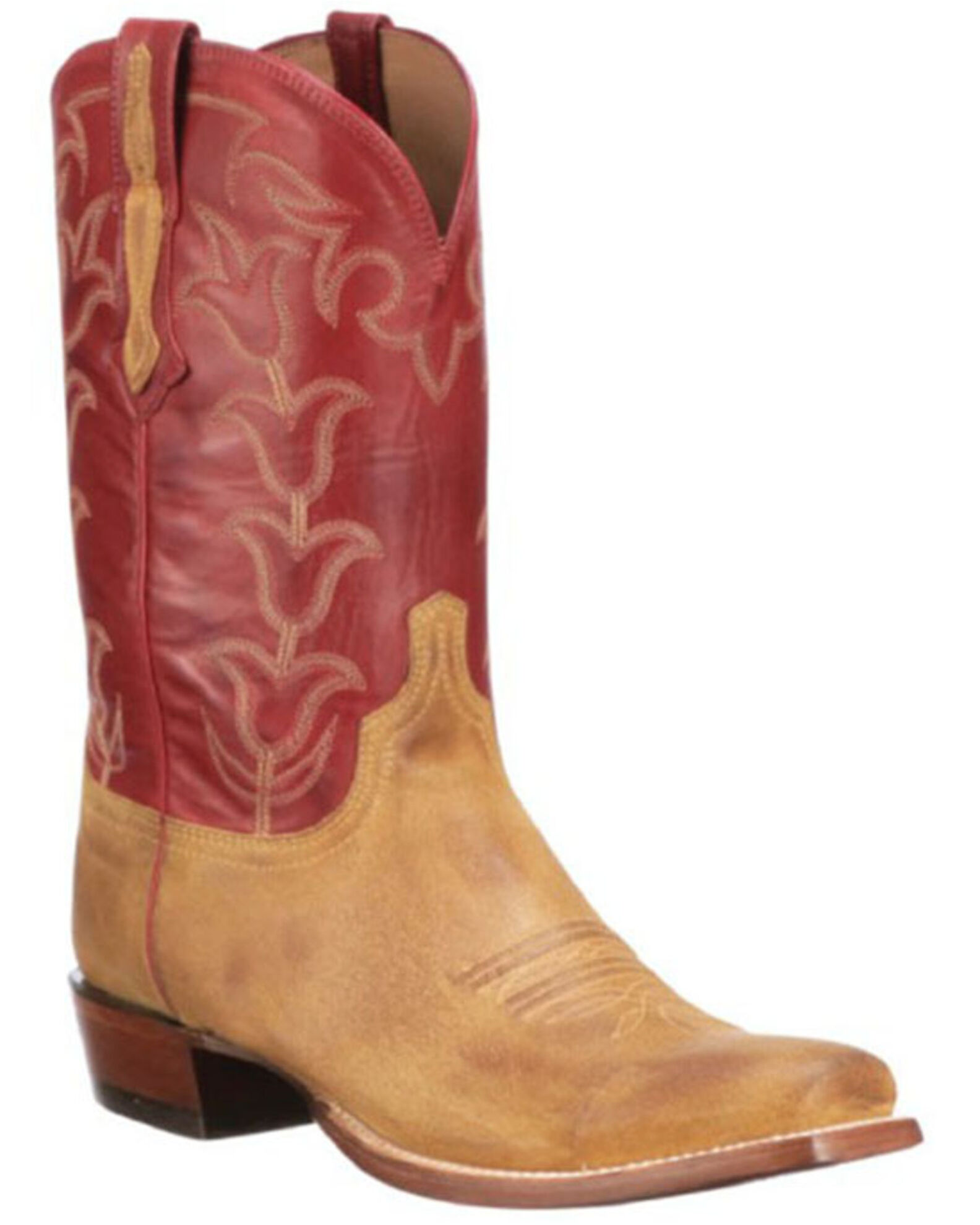 Lucchese mens square toe boots new arrivals
