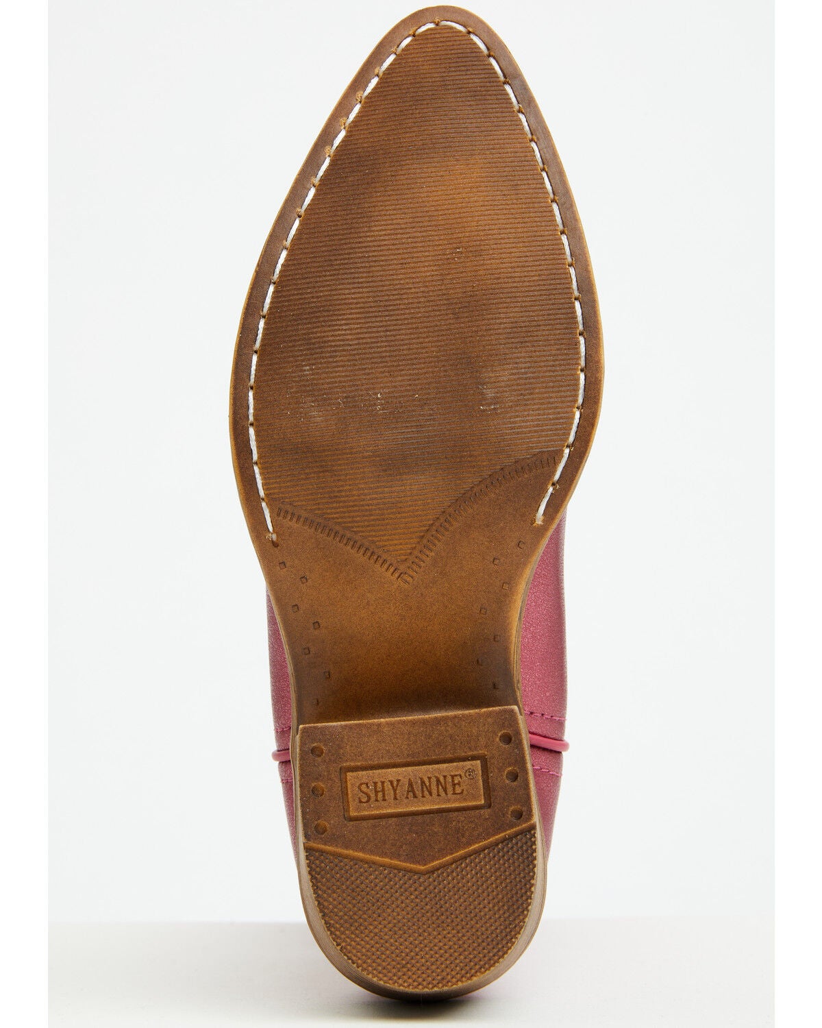 Image #7 - Shyanne Girls' Harper Metallic Western Boots - Round Toe, Pink, hi-res