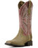 Image #3 - Ariat Women's Round Up Ruidoso Performance Western Boots - Broad Square Toe, Brown, hi-res