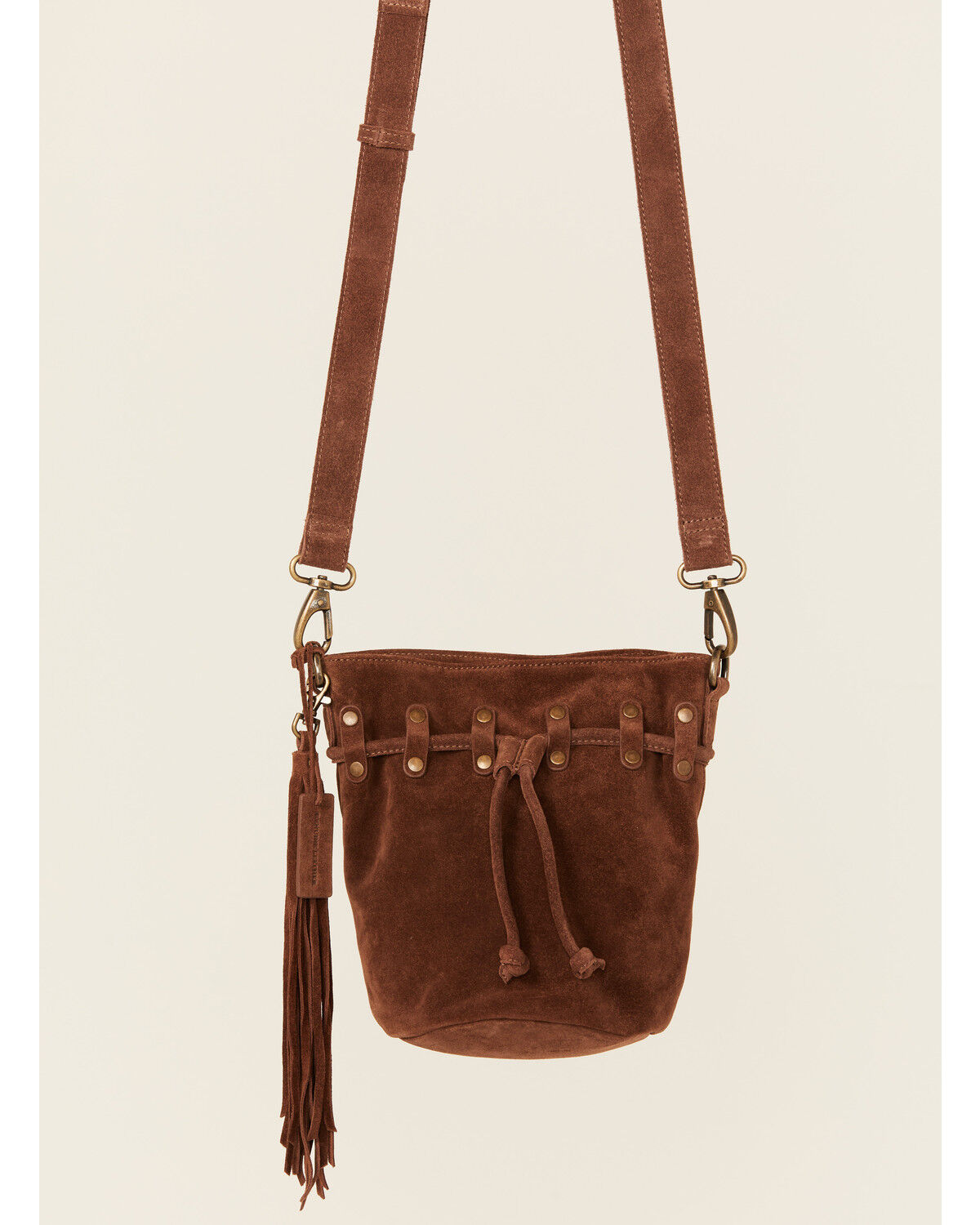 【INCHANT ME】Suede Bucket Cross Bag Suede Bucket Bag (Shoulder / Cross) – iOikos