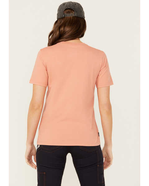 Image #4 - Timberland Women's Cotton Core Short Sleeve T-Shirt , Pink, hi-res