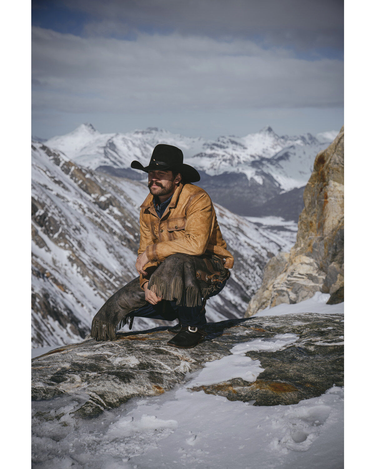 Scully Men's Solid Button Down Jacket, Tan, hi-res