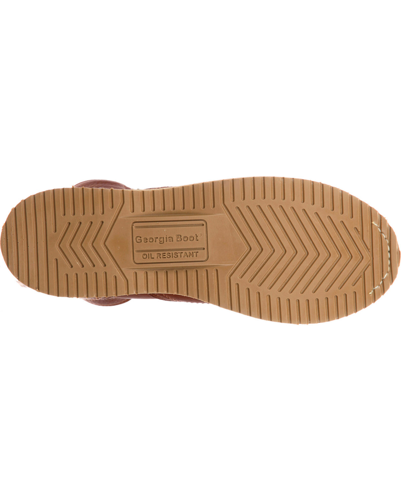Image #5 - Georgia Men's 8" Steel Toe Work Boots, Brown, hi-res
