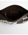 Image #3 - Shyanne Women's Cow Print Suede Wristlet Pouch, Brown, hi-res