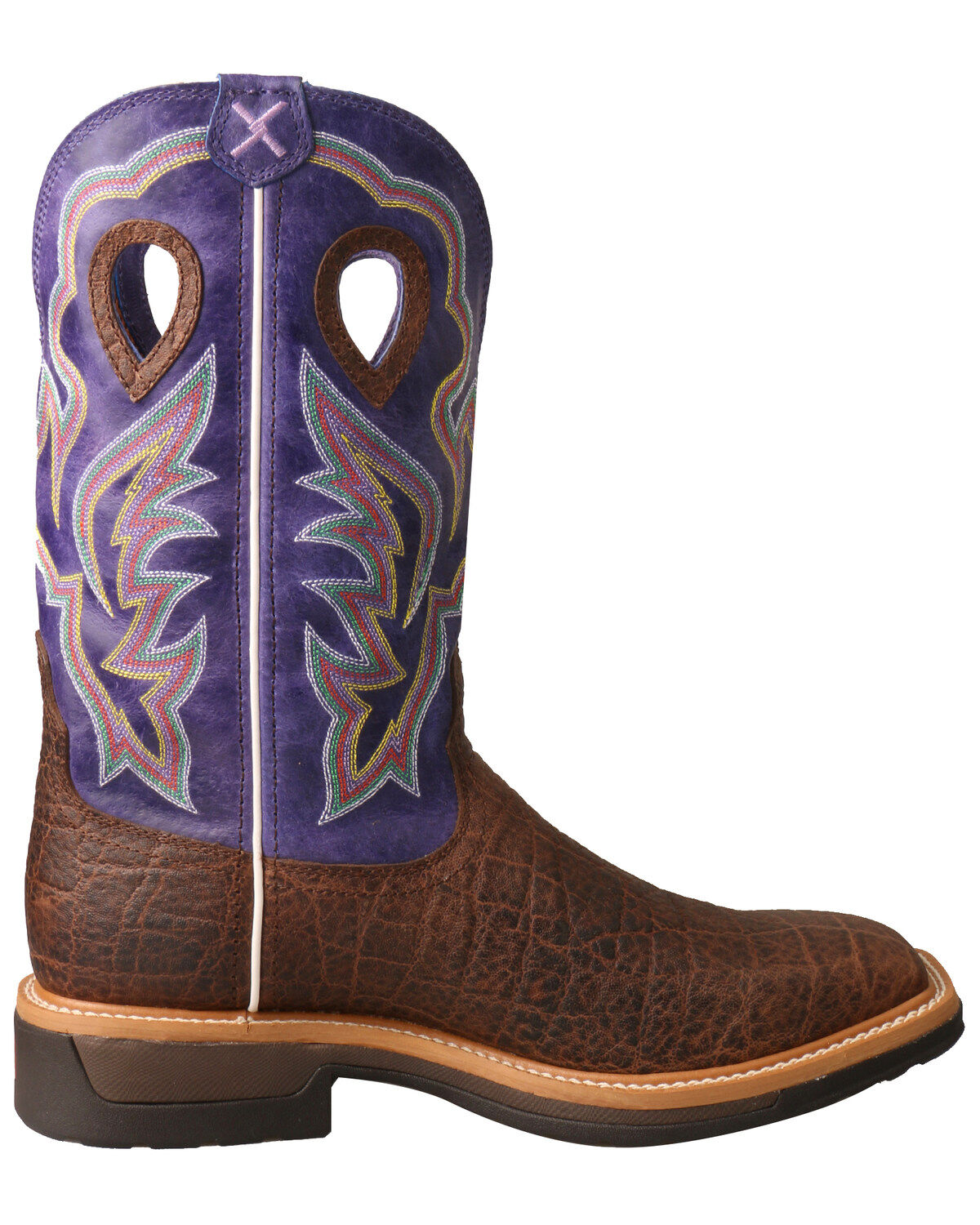 Image #3 - Twisted X Men's Lite Cowboy Elephant Print Western Work Boots - Alloy Toe, , hi-res
