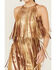 Image #2 - Idyllwind Women's Tucker Faux Suede Fringe Mini Dress, Brown, hi-res