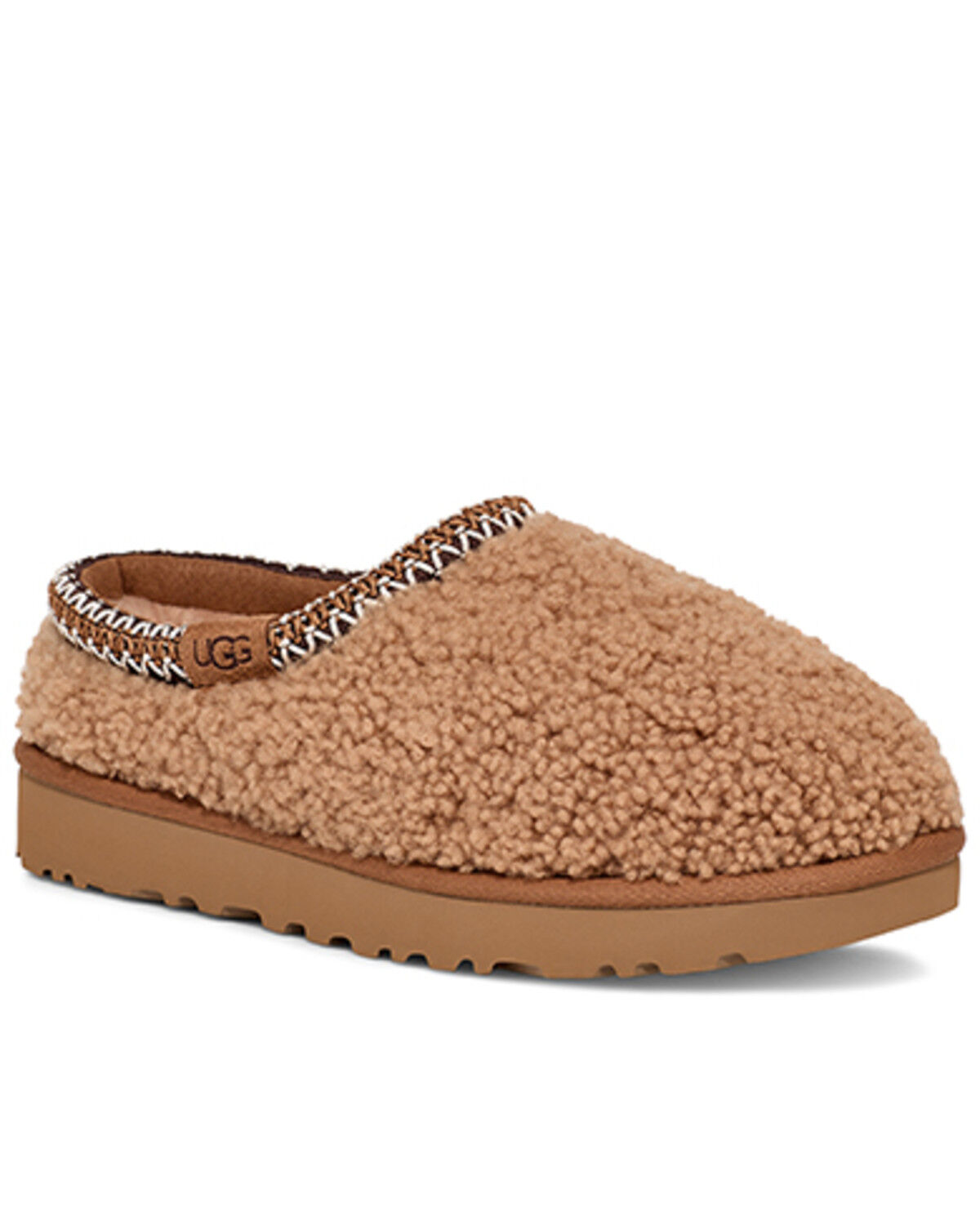 Image #1 - UGG Women's Tasman Maxi Curly, Chestnut, hi-res