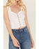 Free People Women's Amelia Corset , White, hi-res