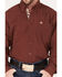 Cinch Men's Geo Print Button Down Western Shirt - Big , Burgundy, hi-res