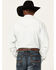 Image #4 - Cody James Men's Fort Summer Light Wash Long Sleeve Pearl Snap Western Denim Shirt, Light Wash, hi-res