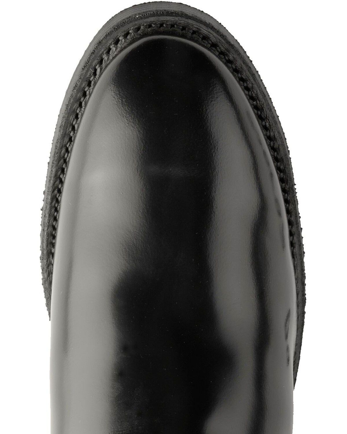Image #6 - Justin Uniform Western Boots - Round Toe, Black, hi-res