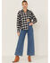 Levi's Women's Emily Plaid Long Sleeve Casual Shirt, Black, hi-res