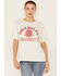 Image #1 - Wrangler Women's University Short Sleeve Graphic Tee, White, hi-res