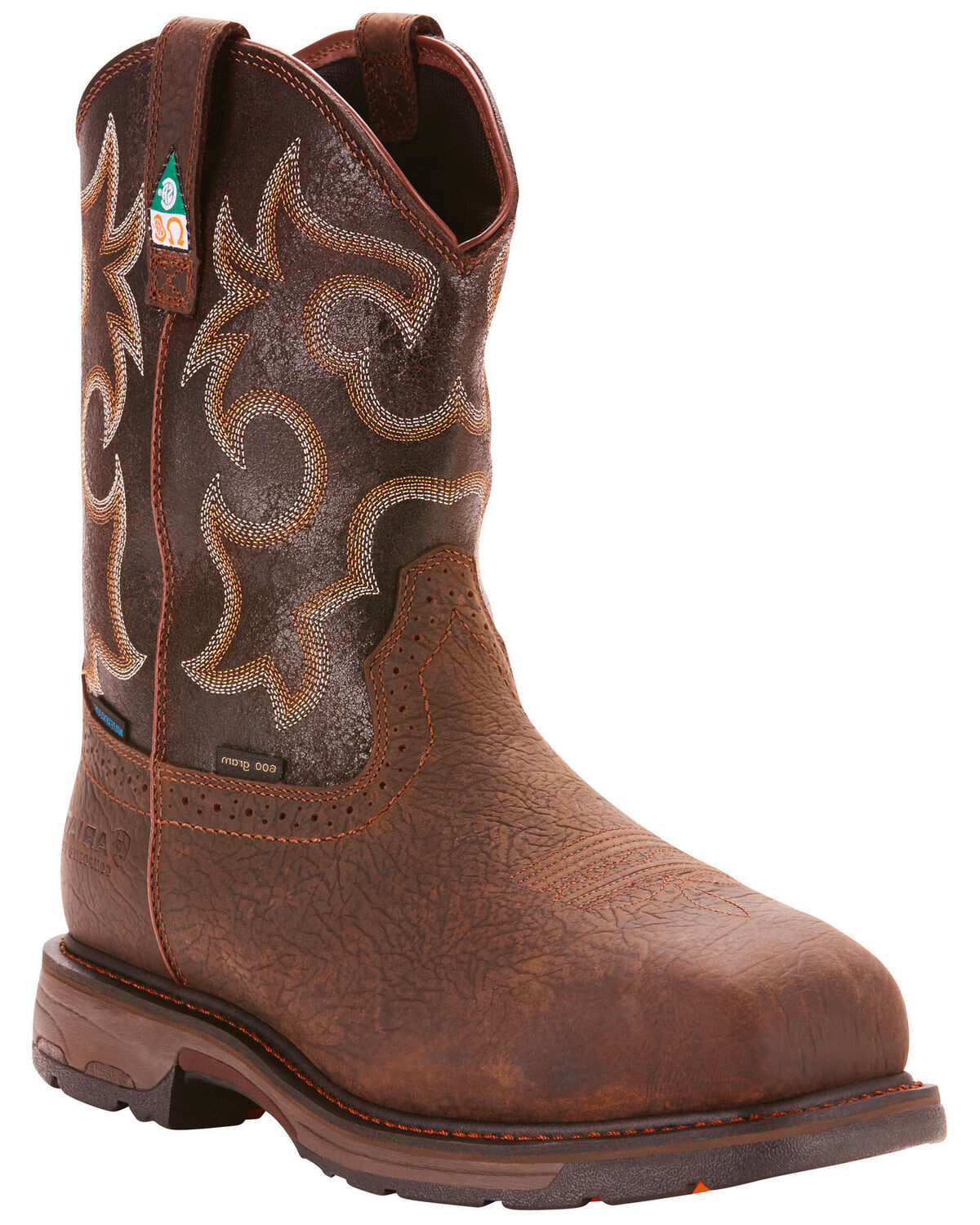 insulated western work boots