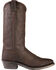 Image #2 - Jama Men's Trucker Cowboy 13" Work Boots, Distressed, hi-res