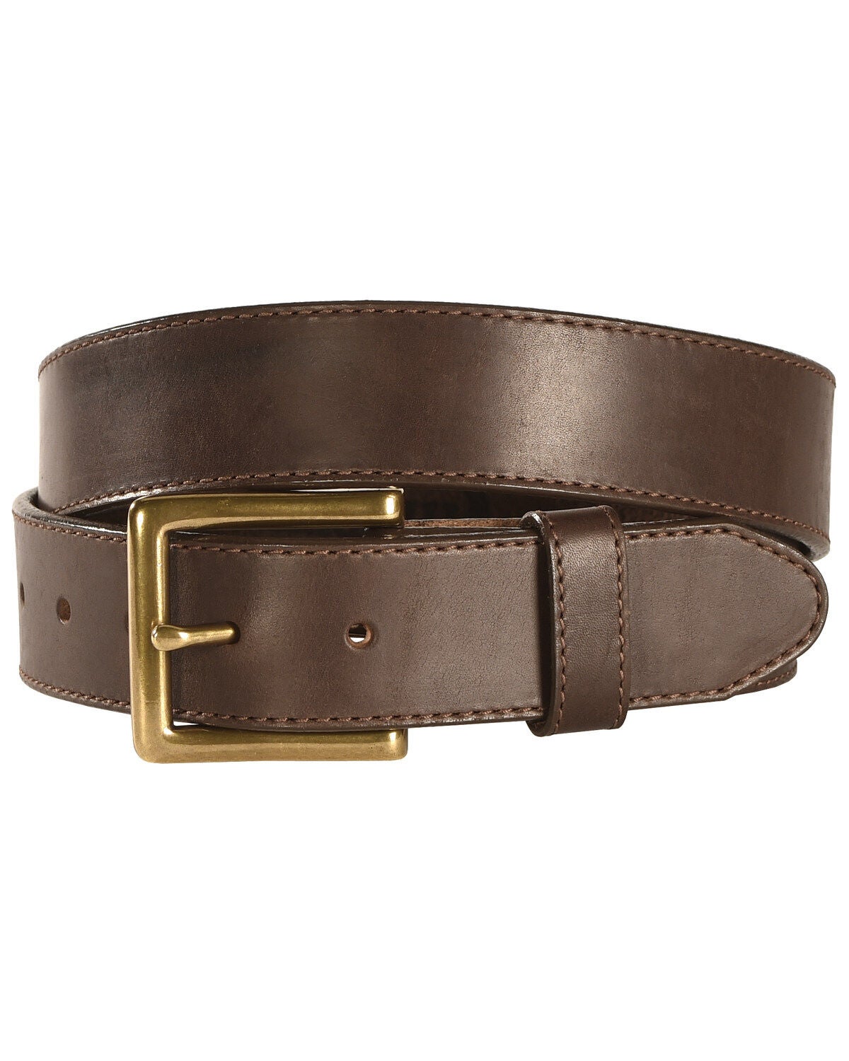 Chippewa Men's Sycamore Leather Belt, Brown, hi-res