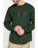 Image #4 - Hawx Men's Green Graphic Thermal Long Sleeve Work T-Shirt, , hi-res