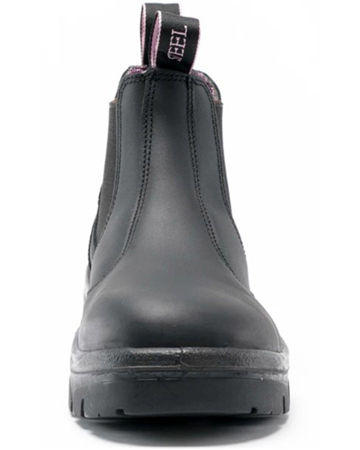 Image #4 - Steel Blue Women's Hobart Waterproof Work Boots - Soft Toe, Black, hi-res