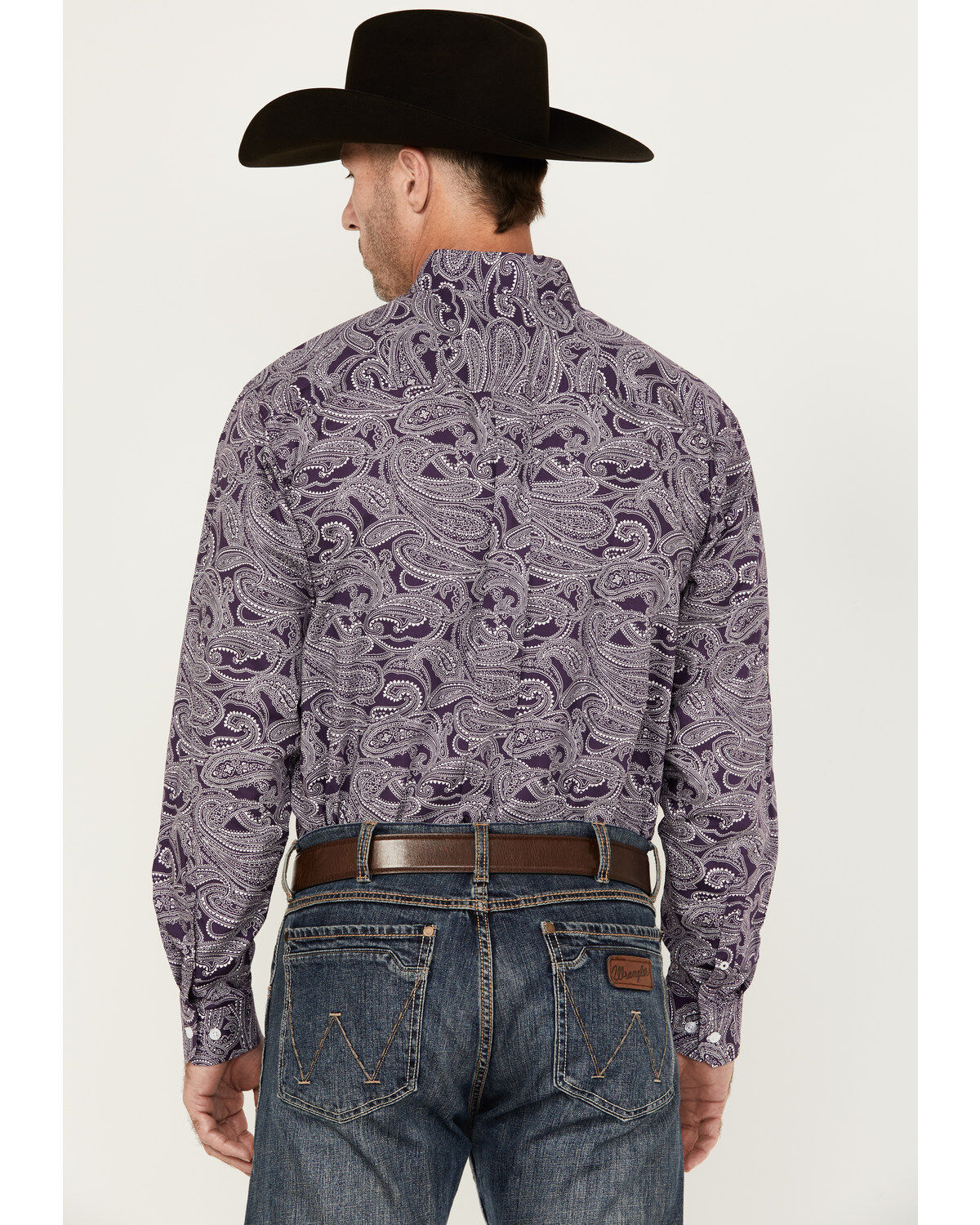 Product Name:  Cinch Men's Paisley Print Long Sleeve Button-Down Western Shirt