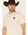Image #3 - Cody James Men's Untamed Southwestern Short Sleeve Graphic T-Shirt, Sand, hi-res
