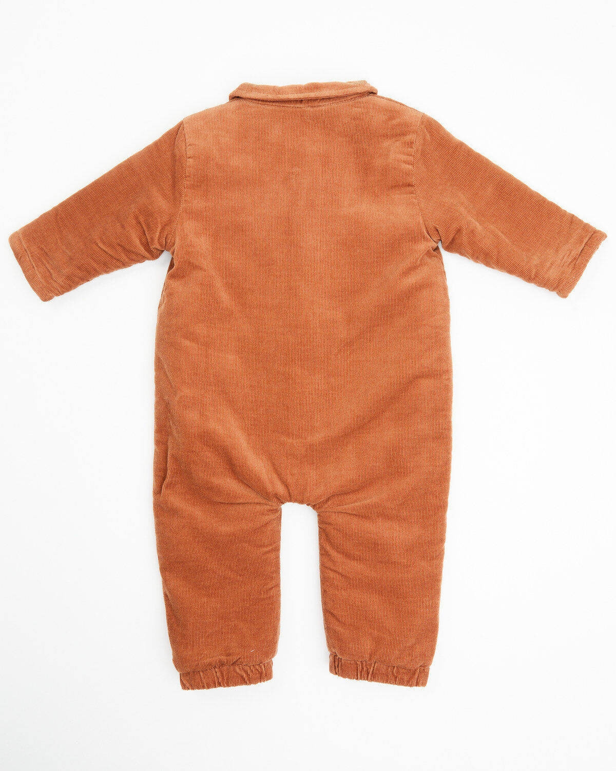 Image #3 - Rylee & Cru Infant Boys' Corduroy Baby Jumpsuit, Rust Copper, hi-res