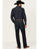 Image #3 - Kimes Ranch Men's Roger Dark Wash Stretch Slim Bootcut Jeans, Blue, hi-res